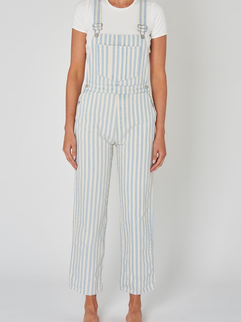 ROLLA'S Original Straight Overalls in Sky Stripe